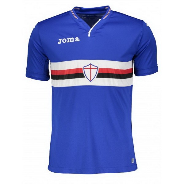 Heim Trikot Sampdoria 2018-19 Blau Fussballtrikots Günstig